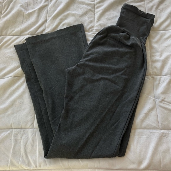 Motherhood Maternity Flare Leg Pants - Picture 1 of 4